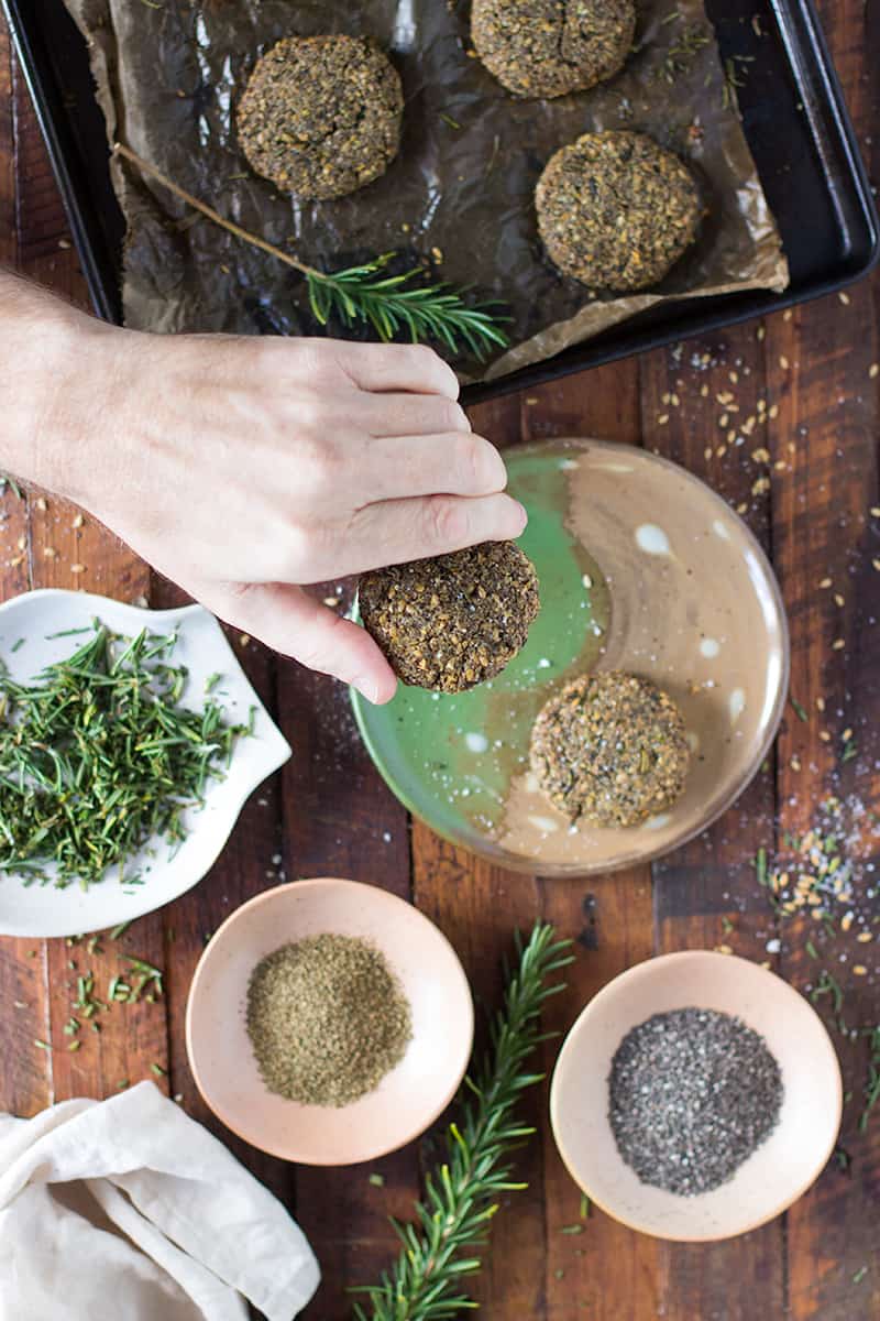 rosemary &amp; mustard savoury cookies recipe | Jessica Cox