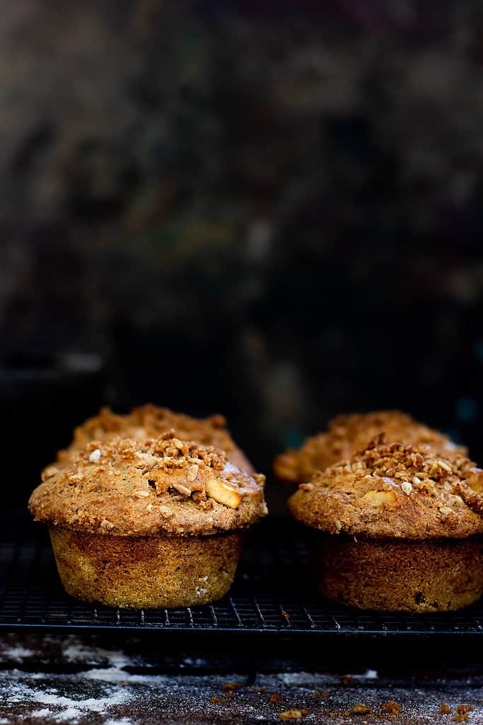 Spiced Apple Muffins (Gluten Free Vegan)