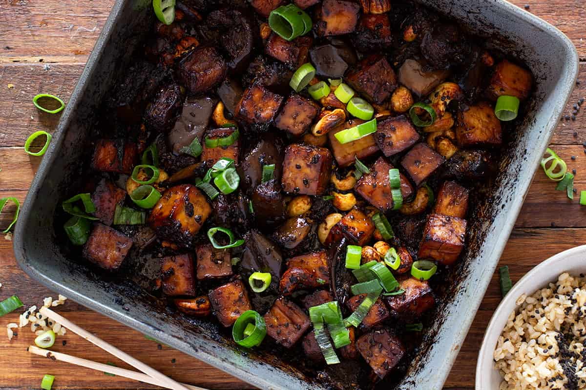 Sticky Ginger Tofu Recipe