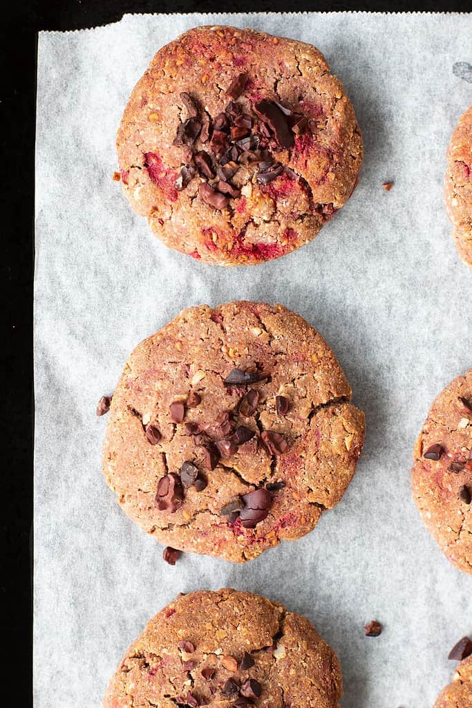 Strawberry Coconut Cookies