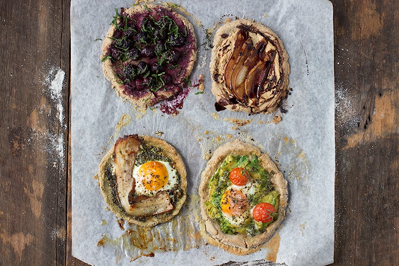 sweet & savoury breakfast tarts recipe | Jessica Cox