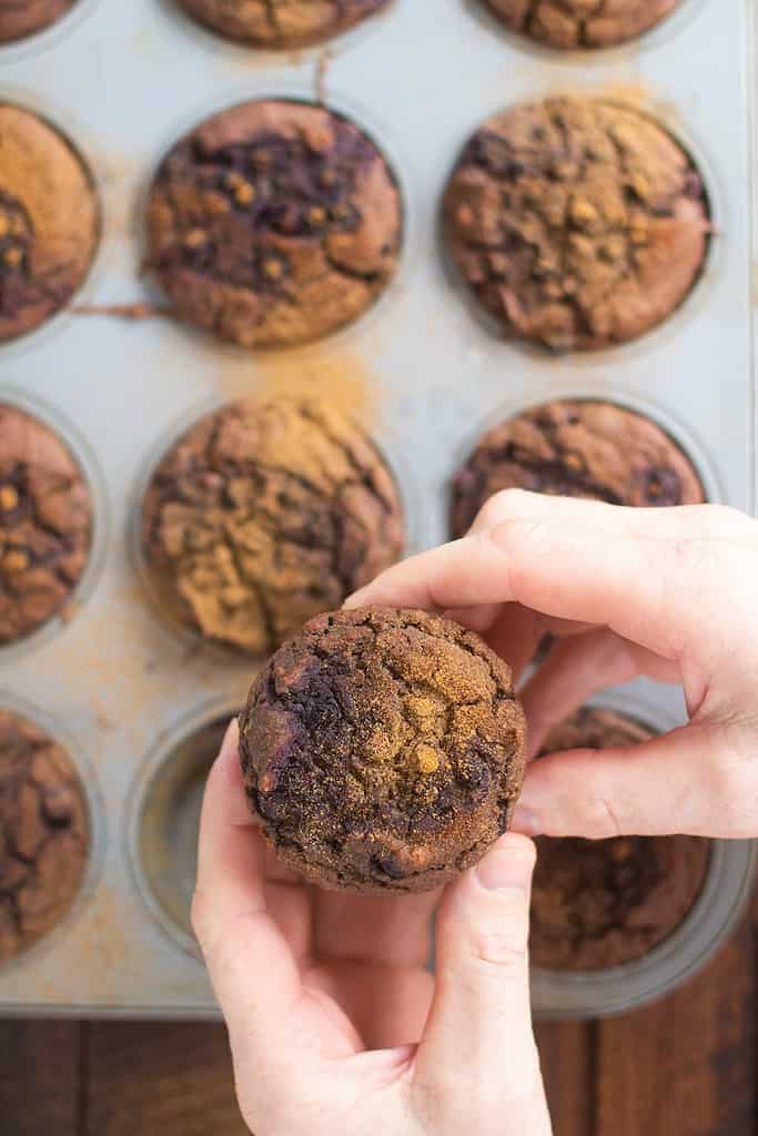 Vanilla Blueberry Muffins