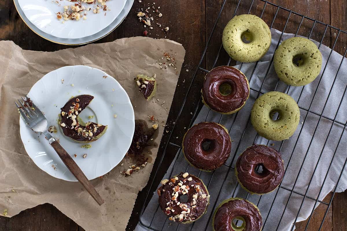 Wheatgrass Doughnuts